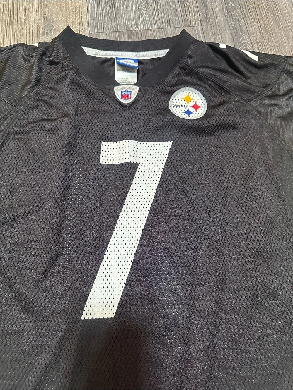 Ben Roethlisberger Pittsburgh Steelers Reebok Jersey. EG Extra Large (18 20)